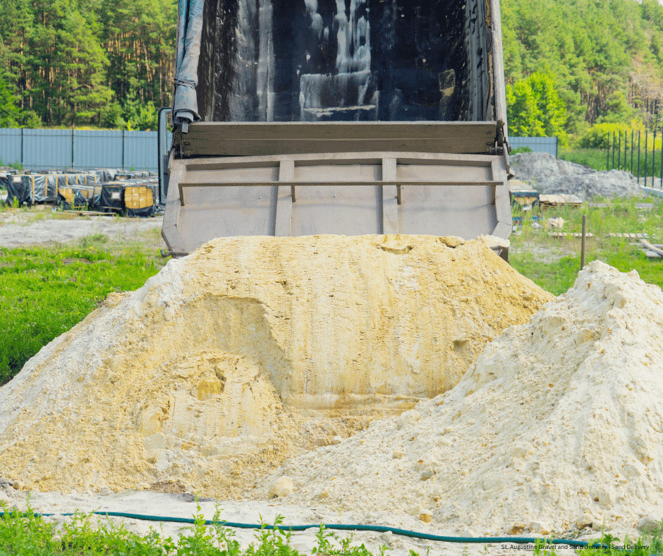 St Augustine Gravel and Sand Delivery Sand Delivery